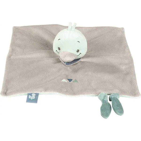 Мягкие игрушки Nattou Doudou Наттоу Дуду Jack, Jules & Nestor Мишка, Слоник, Утенок 843164, 843157, 843171 фото 2