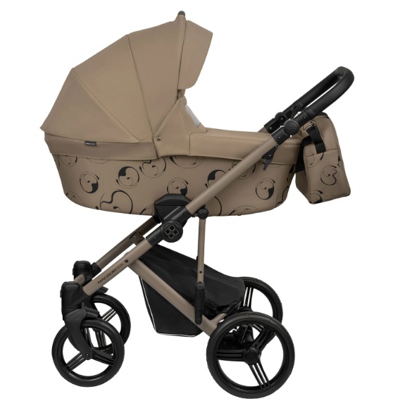 Детская коляска Bebetto Magnum Light Se 2 в 1 на бежевой раме фото 2