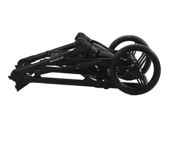 Детская коляска Bebetto Magnum Light Pro 2 в 1 на коричневой раме фото 5