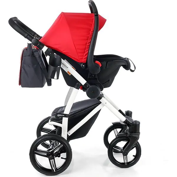 Детская коляска Esspero Newborn Lux Alu 3 в 1, шасси Black фото 2