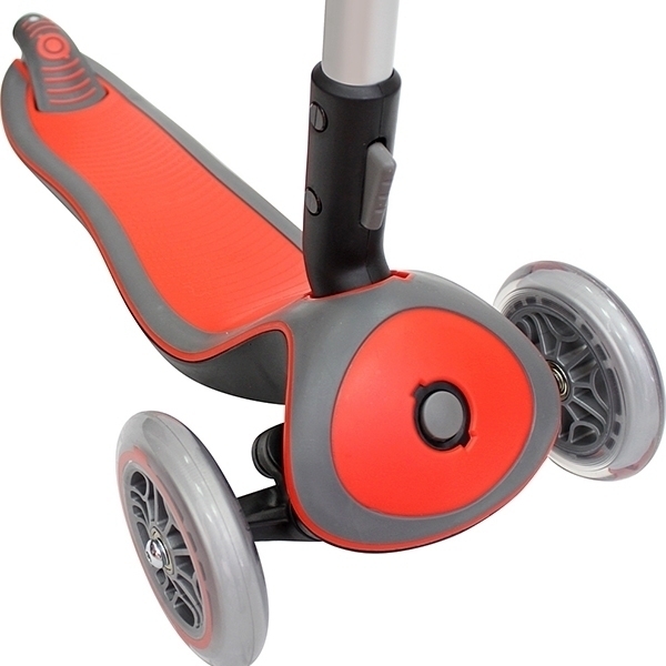 Трехколесный самокат Globber Elite F My Free Fold Up 448 со светящейся платформой фото 17