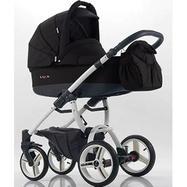 Детская коляска Bebetto Luca 2 в 1 цвет рамы Silver фото 1