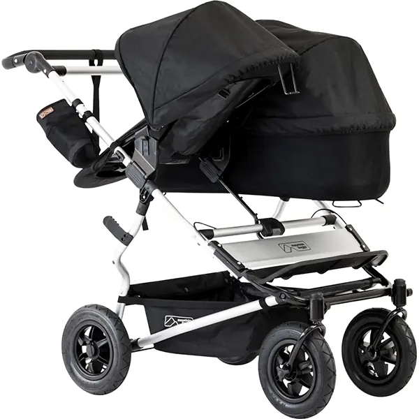 Детская коляска для двойни Mountain Buggy Duet 2 в 1 фото 1