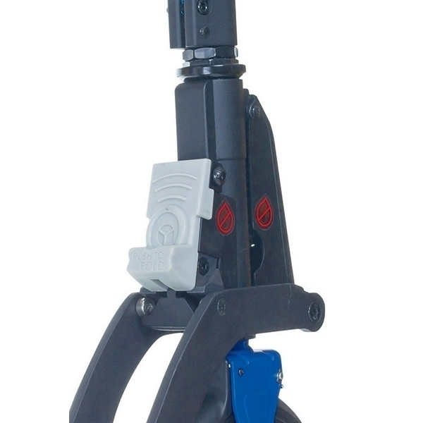 Двухколесный самокат Globber My Too One К180 by Kleefer, инновационный складной механизм фото 14