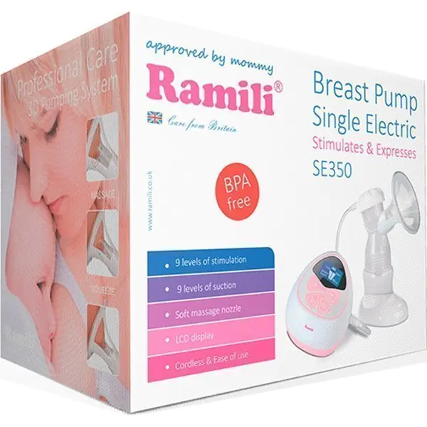 Двухфазный электрический молокоотсос Ramili SE350 фото 2