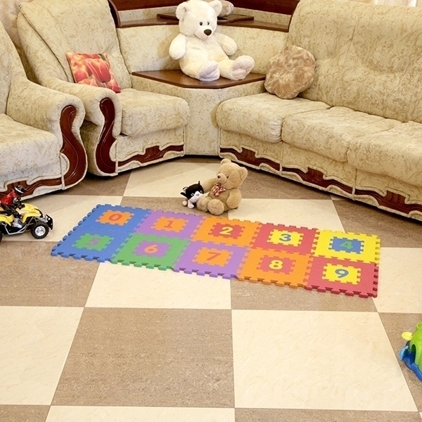 Игровой коврик-пазл Funkids 12" Цифры-1 KB-019, 10 плит фото 5