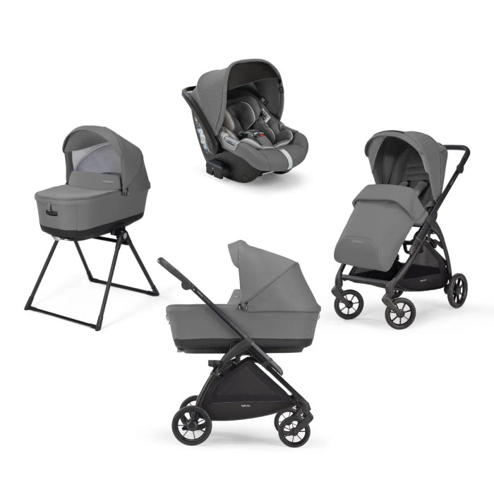 Детская коляска Inglesina Electa System Quattro 4 в 1 на шасси Electa Black