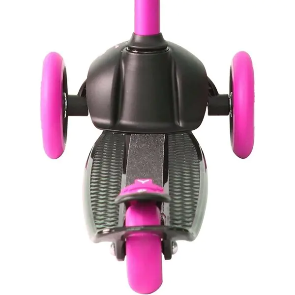 Трехколесный самокат Y-Scoo RT Trio Diamond 120 Monsters 3 высоты с блокировкой колес фото 22