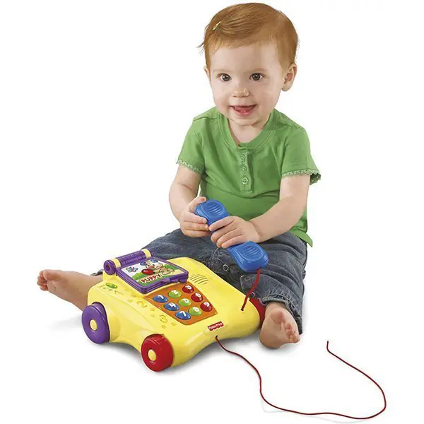 FP T5258 Ученый телефон Fisher Price Смейся и учись рус-англ фото 3