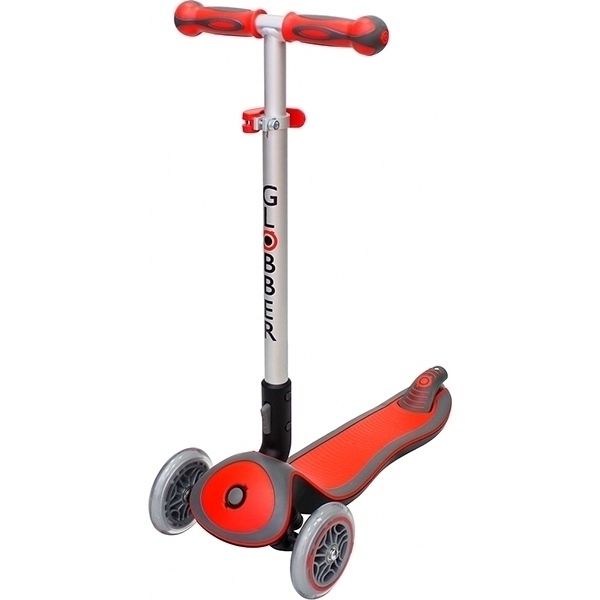 Трехколесный самокат Globber Elite F My Free Fold Up 448 со светящейся платформой фото 5