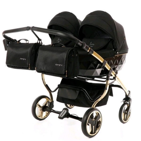 Детская коляска для двойни Junama Diamond Duo Special 2 в 1 фото 1