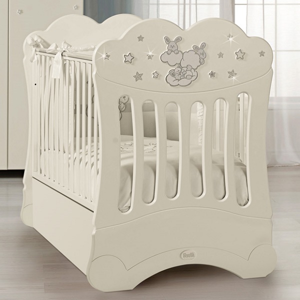 Детская кроватка Feretti FMS Etoile маятник фото 3