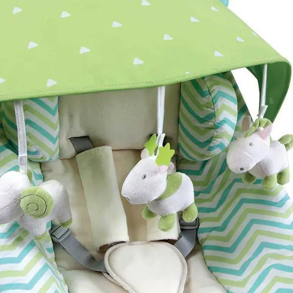 Электронный шезлонг-качели Happy Baby Relaxer с музыкальным блоком фото 3