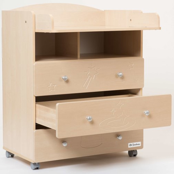 Пеленальный комод Mr Sandman Finch, 3 ящика фото 2