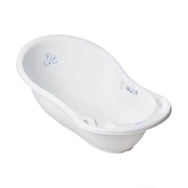 Детская ванночка Тега Кролики KR-004 с градусником (86см и 102см) - Фото