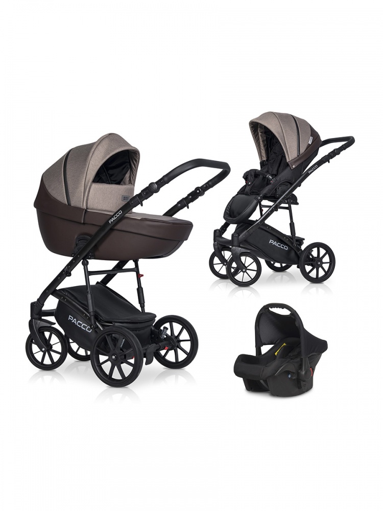 Детская коляска Riko Basic Pacco 3 в 1 - Фото