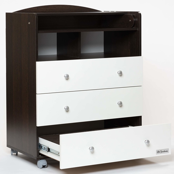 Пеленальный комод Mr Sandman Jay, 3 ящика фото 3