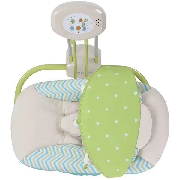 Электронный шезлонг-качели Happy Baby Relaxer с музыкальным блоком фото 2