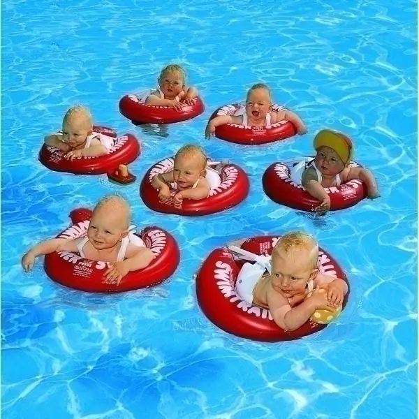 Детский круг Swimtrainer для плавания фото 2