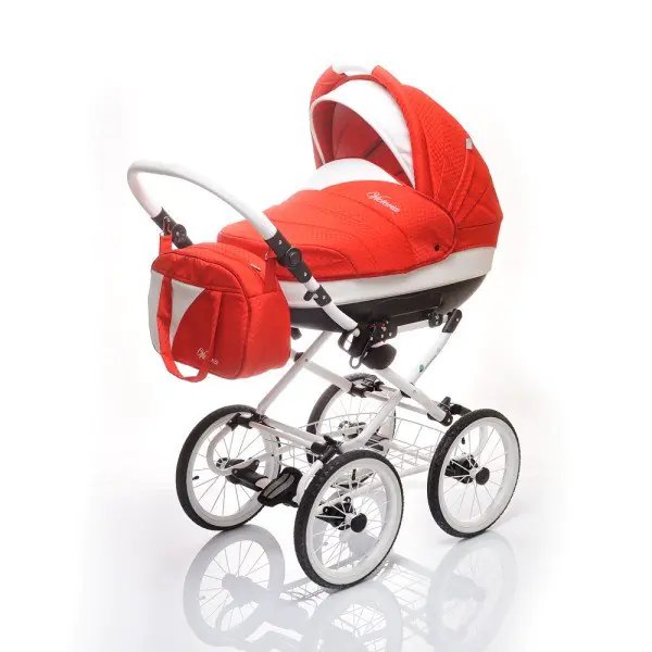 Детская коляска Esperanza Victoria Prestige 3 в 1 Цвет рамы Черный - Маленькие колеса фото 2