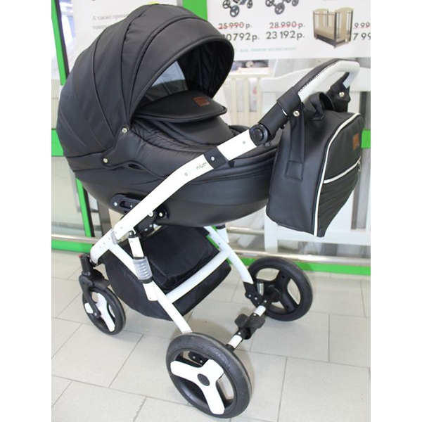Детская коляска Jaxee Nacer Ecco 3 в 1, эко-кожа фото 1