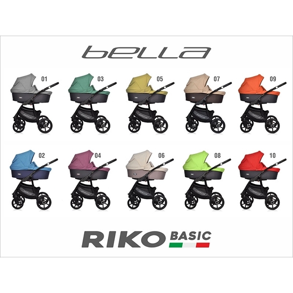 Детская коляска Riko Basic Bella 3 в 1 фото 27