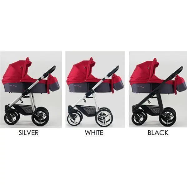 Детская коляска Bebetto Nico Plus 2 в 1 цвет рамы Black фото 17
