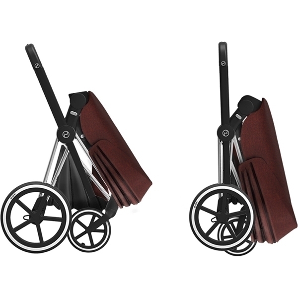 Детская коляска Cybex Priam Lux 2 в 1, шасси All Terrain Chrome фото 6