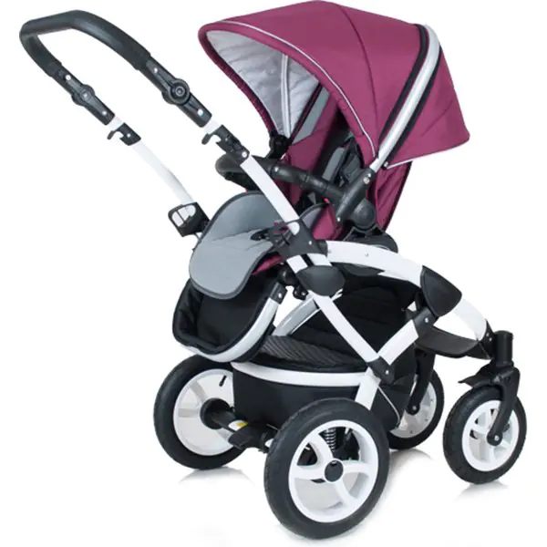 Детская коляска Tutic Impulse 3 в 1, шасси Silver фото 4