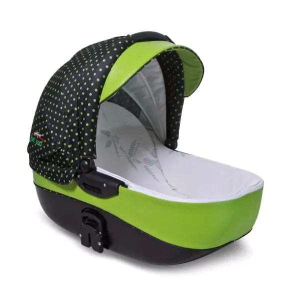 Детская коляска Verdi Pepe Eco Plus 3 в 1, ткань+эко-кожа фото 9