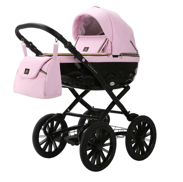 Детская коляска Adamex Chantal Retro Deluxe 2 в 1 фото 10