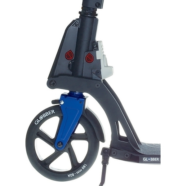 Двухколесный самокат Globber My Too One К180 by Kleefer, инновационный складной механизм фото 10