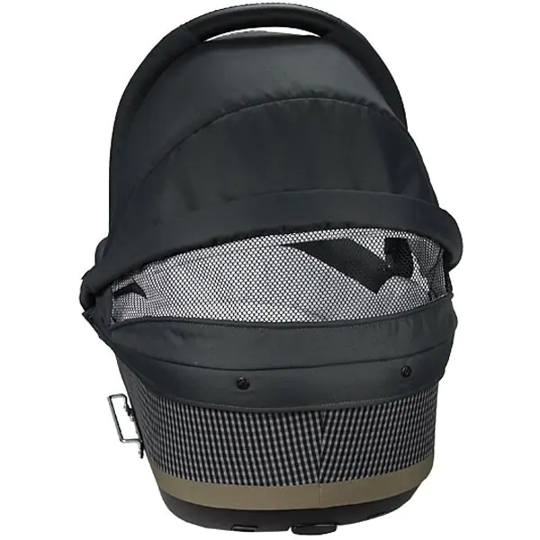 Детская коляска Jedo Memo Bartatina Alu Plus LC 2 в 1, стразы, амортизация на ремнях, бежевое шасси фото 3