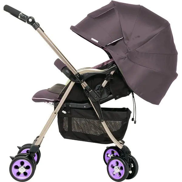 Детская прогулочная коляска Combi Miracle Turn XZ-600, с рождения фото 2