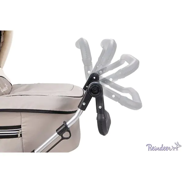 Детская коляска Reindeer Style Leather Collection 3 в 1, эко-кожа фото 8