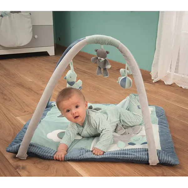 Игровой коврик Nattou Наттоу Jack, Jules & Nestor Слоник, Мишка, Утенок 843263 фото 3