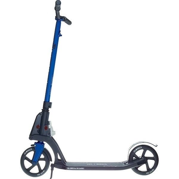 Двухколесный самокат Globber My Too One К180 by Kleefer, инновационный складной механизм фото 2