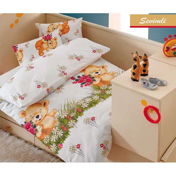 Комплект постельного белья Kidboo TM Ups Pups Медвежата 6 предметов фото 1