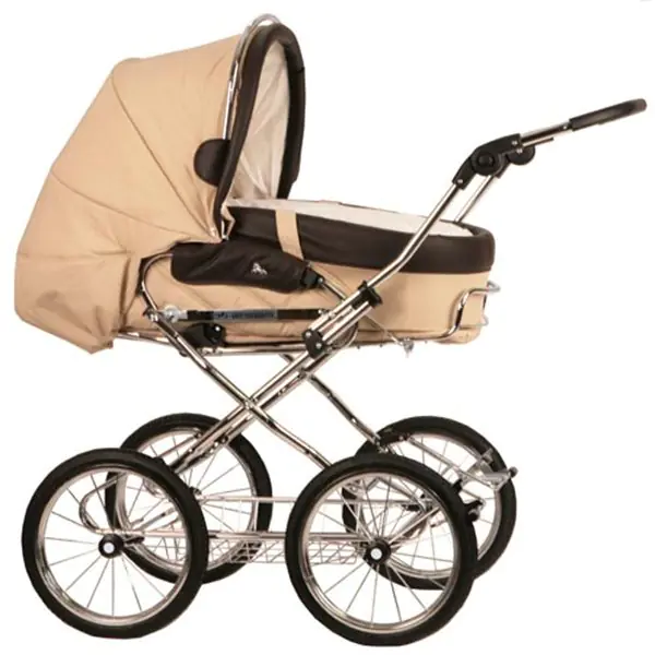Детская коляска Hesba Condor Coupe Lux Classic Collection 2 в 1, кожа