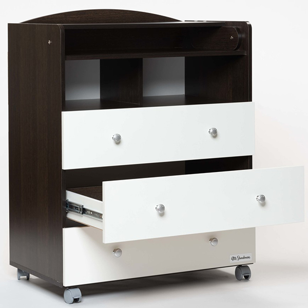 Пеленальный комод Mr Sandman Jay, 3 ящика фото 4