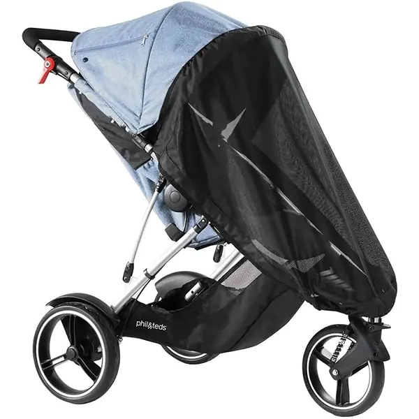 Москитка на основное прогулочное сидение коляски Phil and Teds Dash Single - Фото
