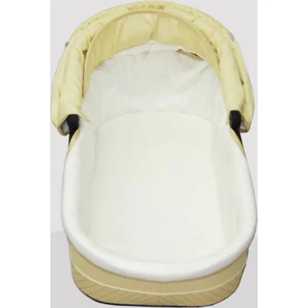 Детская коляска Esperanza Classic Leatherette 2 в 1 кожа Цвет рамы - Белая поворотная рама фото 2