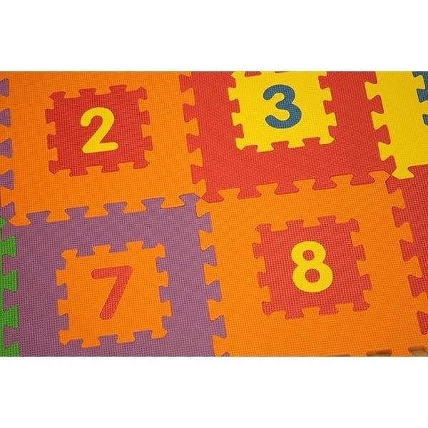 Игровой коврик-пазл Funkids 12" Цифры-1 KB-019, 10 плит фото 2