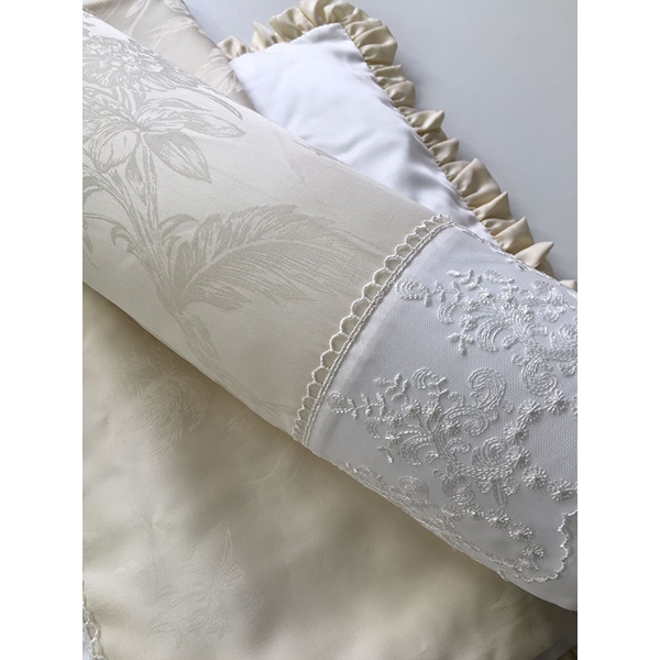 Комплект постели для круглой и овальной кроватки Marele Версаль 460228-10, 19 предметов фото 1