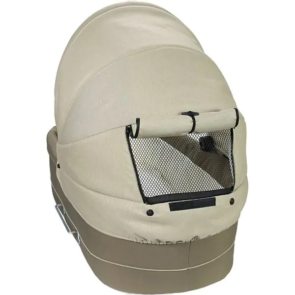 Детская коляска Jedo Classic Fyn 4DS 2 в 1, ткань, бежевое шасси фото 4