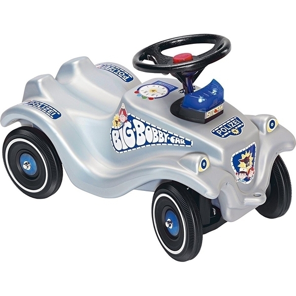 Машинка-каталка Big Bobby Car Classic Police 56101, со светом и звуком фото 2