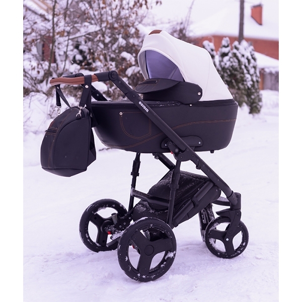 Детская коляска Effole Aurora 100% Ecco 3 в 1, эко-кожа фото 8