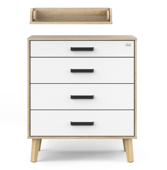 Детский пеленальный комод Атон Gall 804 с органайзером фото 4