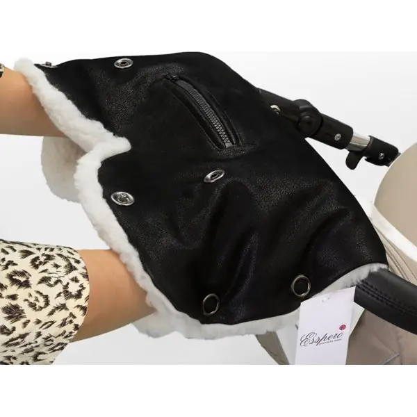 Муфта для рук Esspero Stella 100% овечья шерсть фото 2