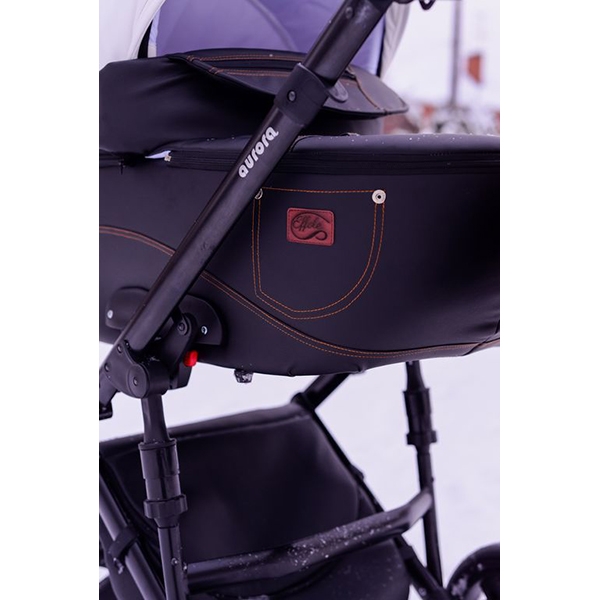 Детская коляска Effole Aurora 100% Ecco 2 в 1, эко-кожа фото 9